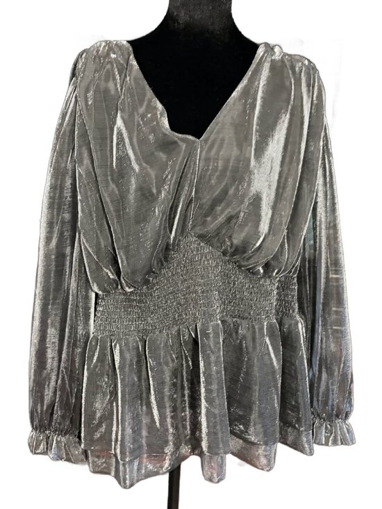 Les Serein Tops - Les Serein Sparkly Soft Blouse